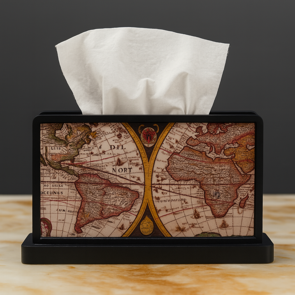Vintage Voyage Tissue Holder