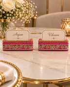 Shahi Crest Place Card Holder