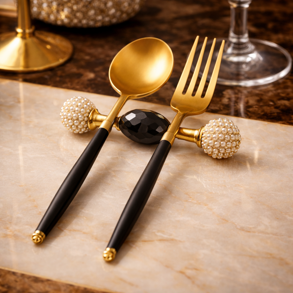Shwet Ratna Cutlery Rest