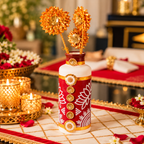 Mandana Heritage Gota Floral Vase
