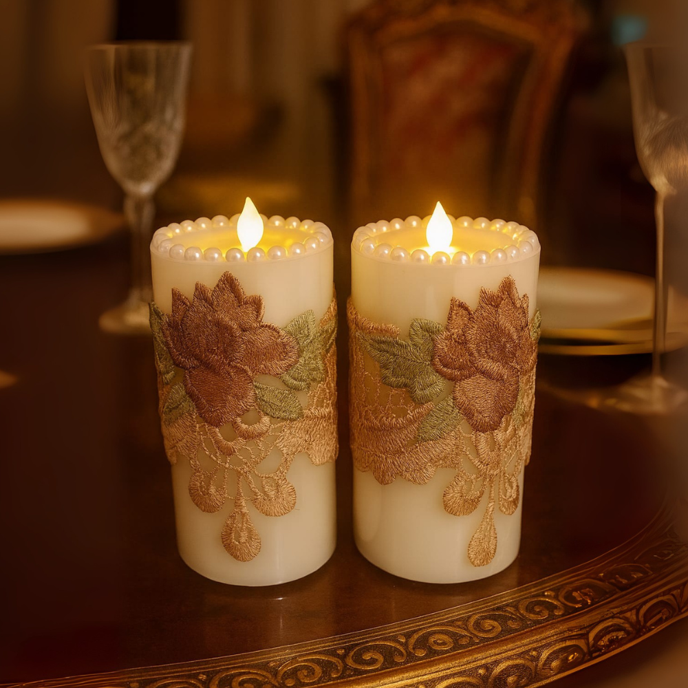 Rosé Élan Candle Set