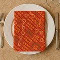 Festive Bandhani Charm Napkins