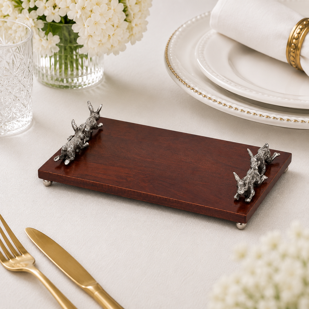 HOPPING BUNNY TRAY