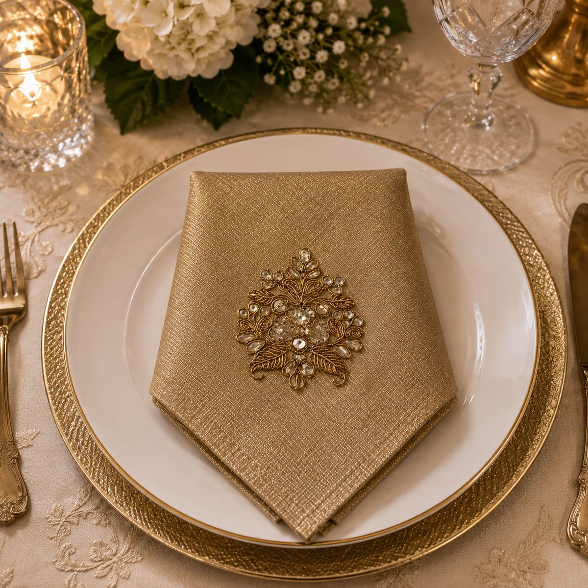 Champagne Royale Napkin