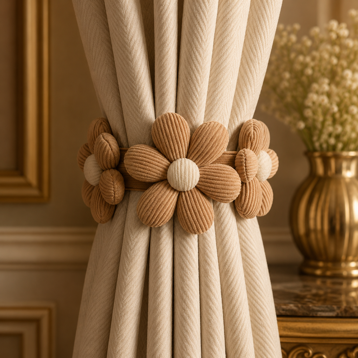 Blossom Luxe Curtain Tieback