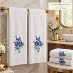 Blue Meadow Bath Towel Set