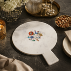 Peacock Royale Marble Platter