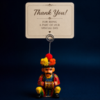 Royal Rajasthani Drummer Card Holder