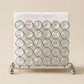 Crystal Luxe Napkin Holder – Silver Edition