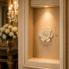 Ivory Bloom Wall Accent