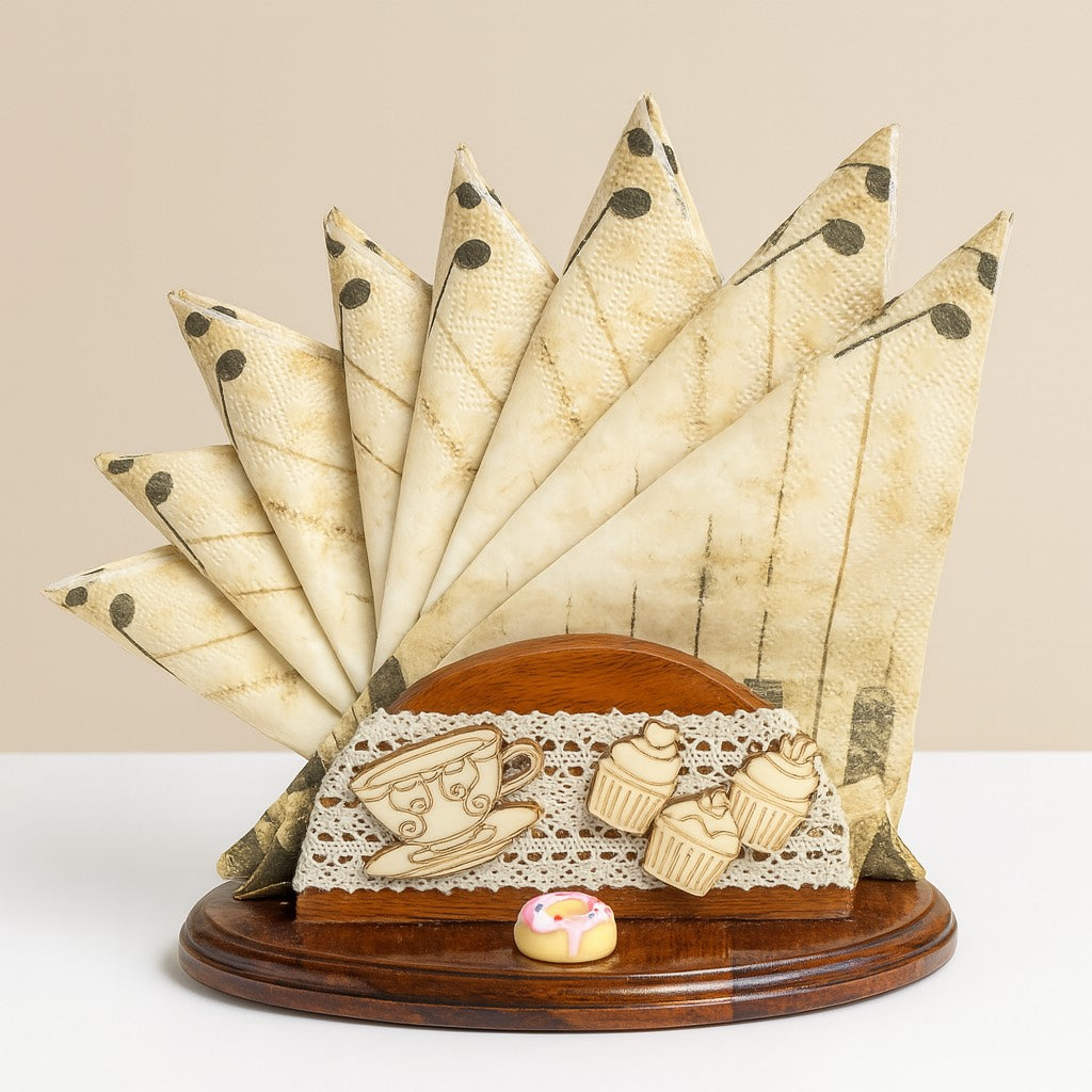 Vintage High Tea Napkin Holder