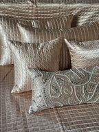 The Peach Cobblestone Bedding Set