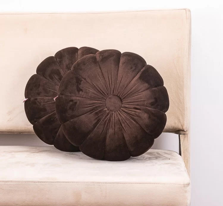 Velvet Dahlia Luxe Cushion