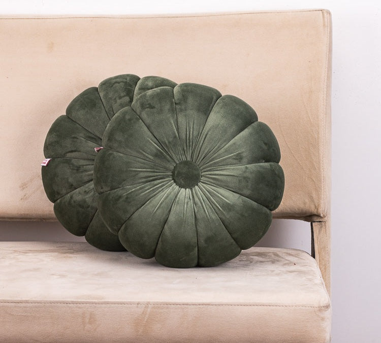 Velvet Dahlia Luxe Cushion