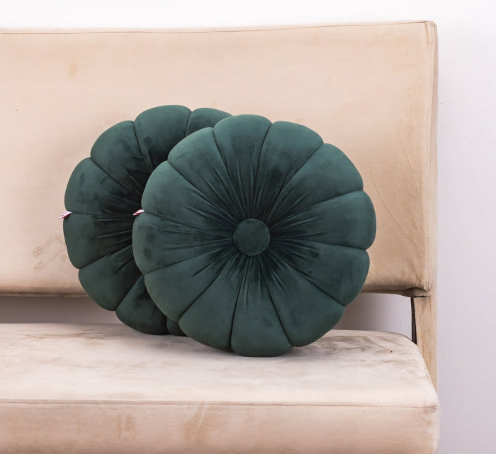 Velvet Dahlia Luxe Cushion