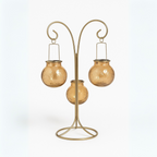 Amber Glow Hanging Lantern Tree