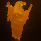 Amber Stallion Glory Vase