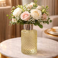 Blush Élan Floral Vase