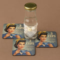 Café Muse Retro Coaster Set