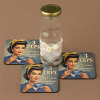 Café Muse Retro Coaster Set
