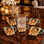 Café Muse Vintage Coaster