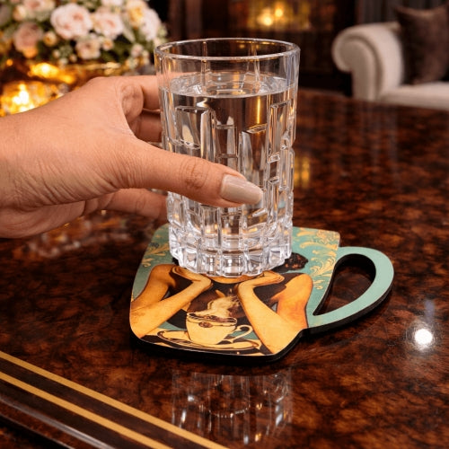 Café Muse Vintage Coaster