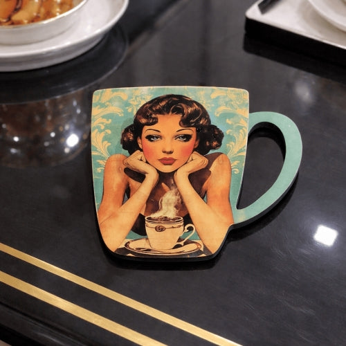 Café Muse Vintage Coaster
