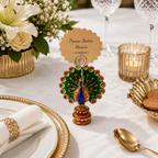 Peacock Menu Card Holder