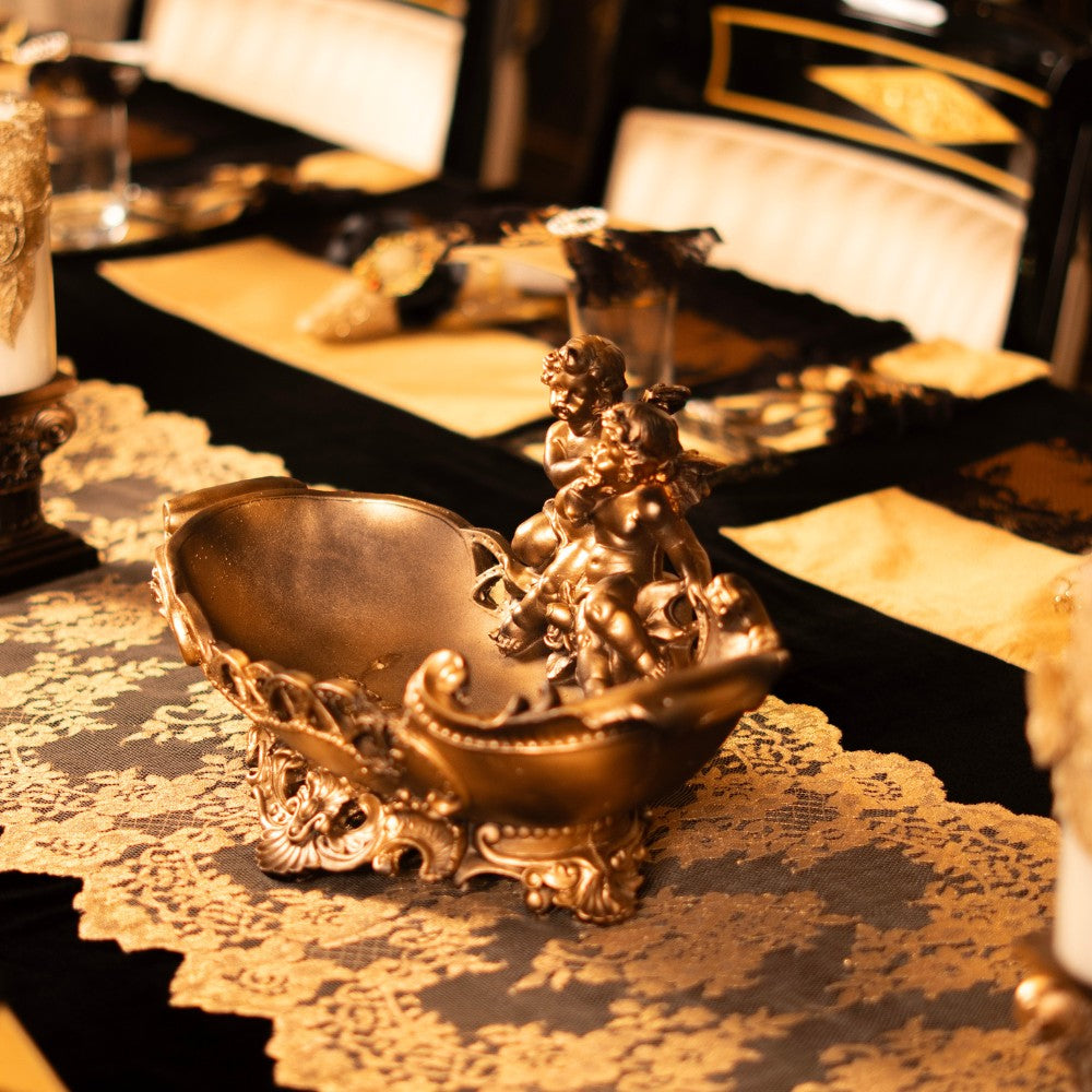 Cherub Centerpiece Bowl