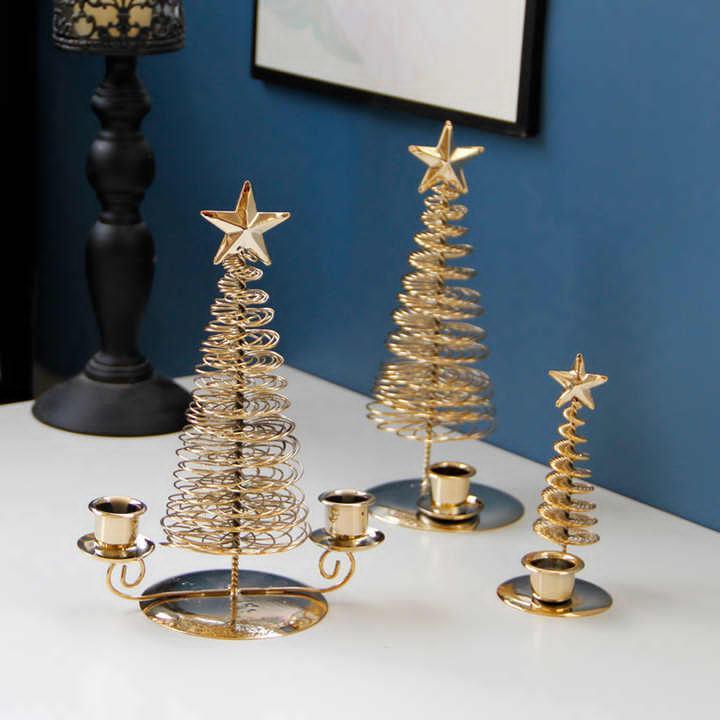 Christmas Tree Candle Holders