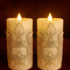 Crown Jewel Pearl Candles