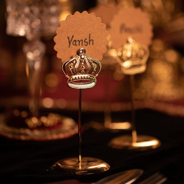Crown Jewel Place Card Holder