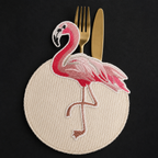 Flamingo Coaster come Cutlery Holder