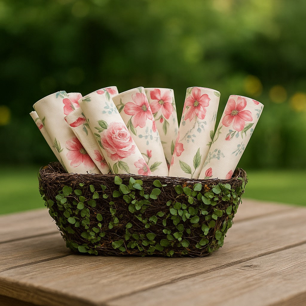 Garden Bloom Tissue Paper Holder