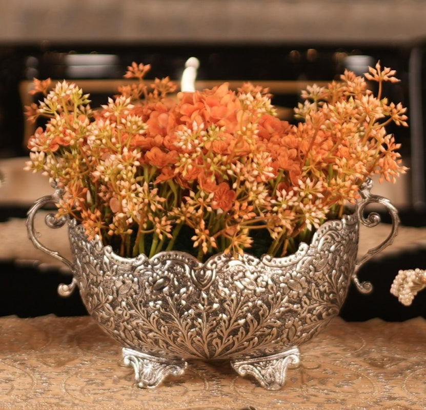 Festive Glow Floral Vase