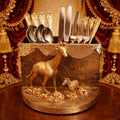 Gilded Giraffe Cutlery Holder