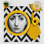 Golden Bloom Sunflower Napkin Rings