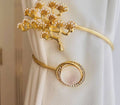Golden Blossom Curtain Tieback