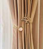 Golden Blossom Curtain Tieback