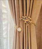 Golden Blossom Curtain Tieback