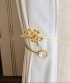 Golden Blossom Curtain Tieback