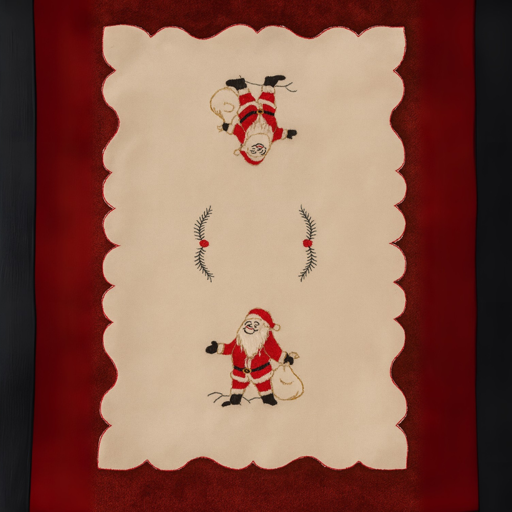 Holiday Cheer Santa Mat