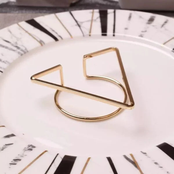 Geometric Napkin Ring