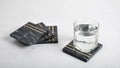 Midnight Luxe Marble Coasters