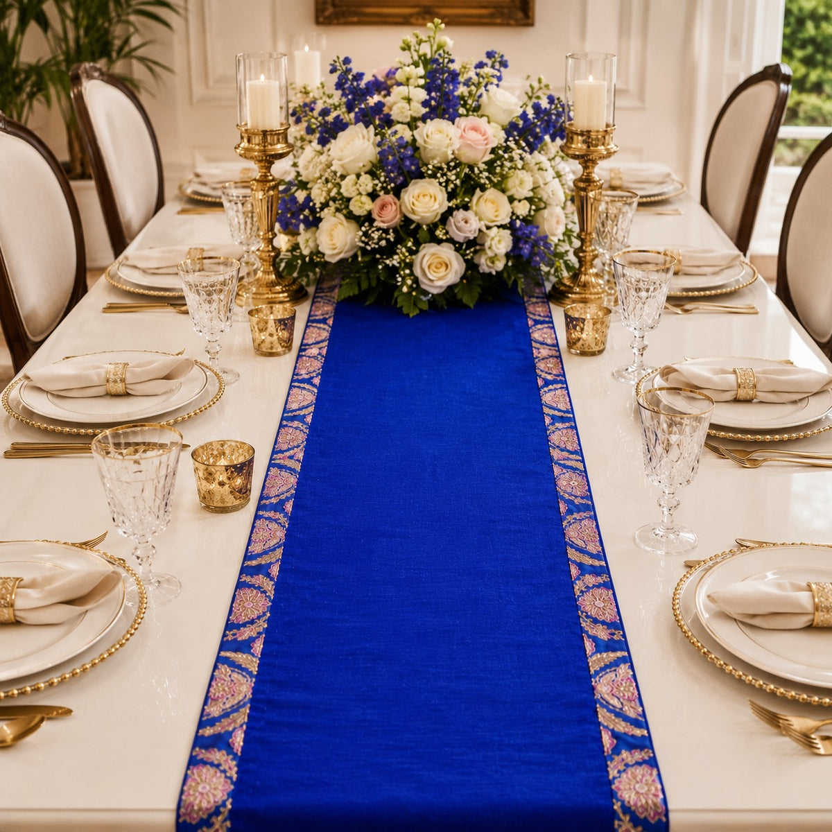 Neel Kamal Table Runner