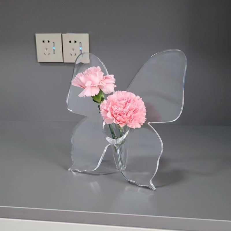 Flutter Bloom Butterfly Vase