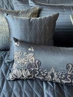The Deep Blue Flamingo Bedding Set