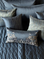The Deep Blue Flamingo Bedding Set