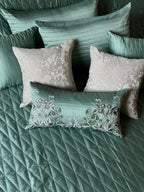 The Green Flamingo Bedding Set