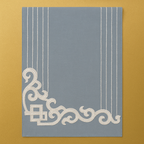Imperial Azure Embroidered Runner